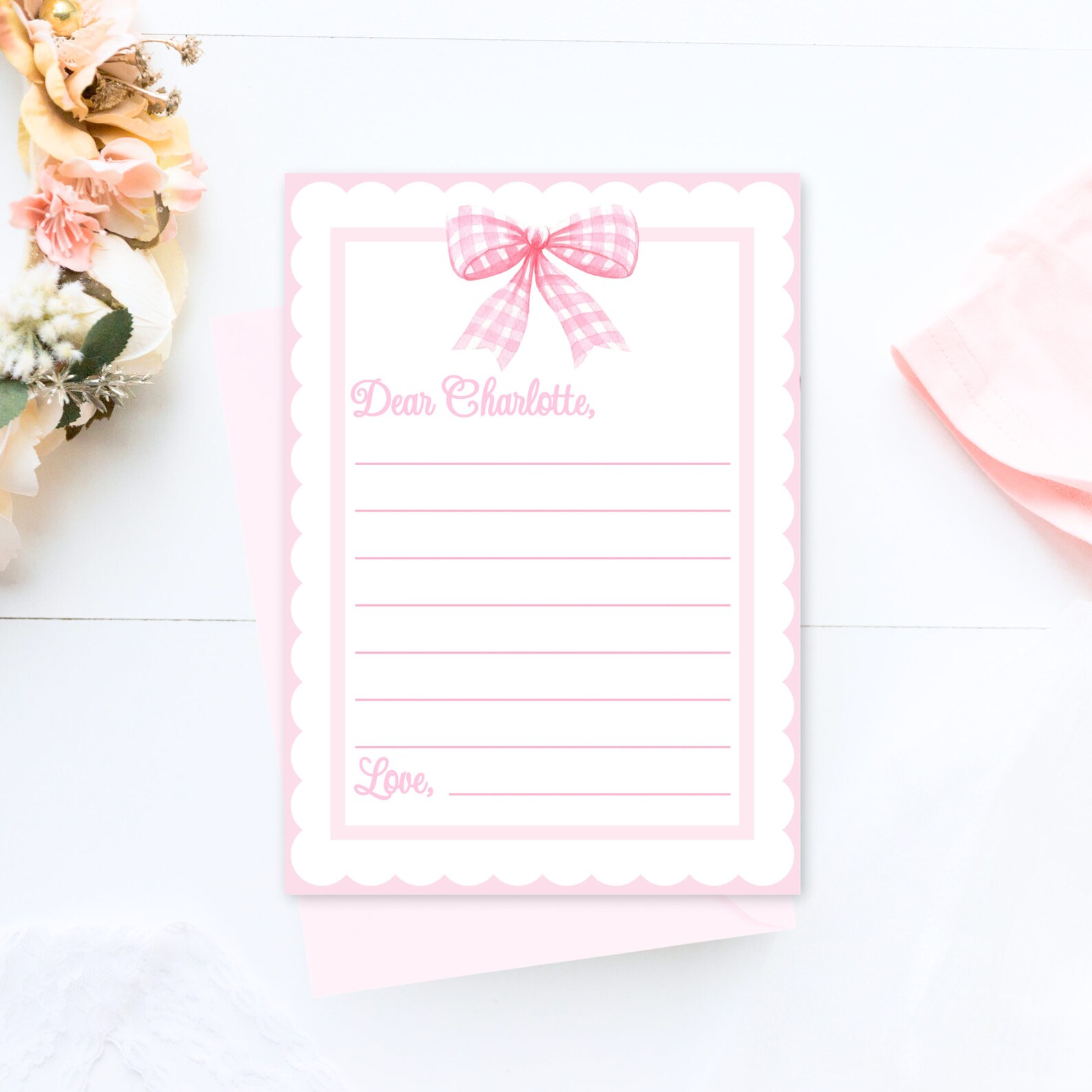 Pink Bow Time Capsule Sign With Time Capsule Cards Girl Time Capsule ...