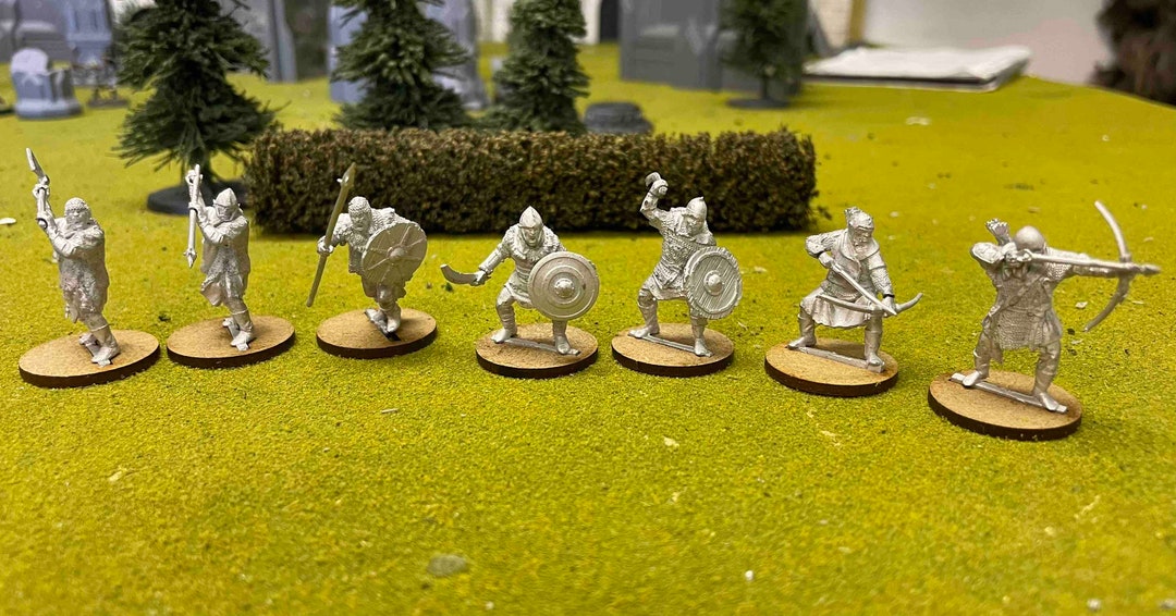 Figurine Warhammer SDA (MESBG) : Lancier Orc Du Morannon - Occasion - Jeu De Stratégie