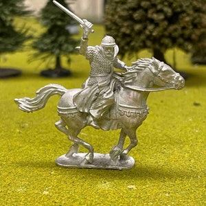 11th Century Reconquista Andalusian Knight Captain Mounted, 28mm, metal (Reconquer Design), Medieval - Saga, Outremer, Crusades etc