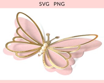 Download Pink Butterfly Svg Etsy