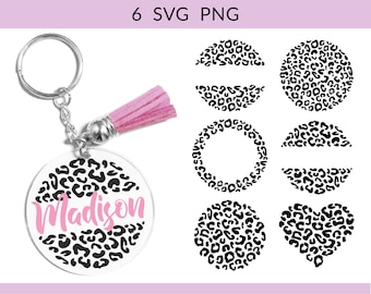 Free Round Keychain Bracelet Svg