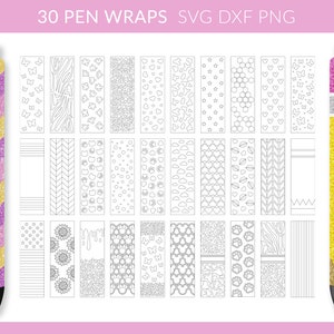 Pen Wrap svg, Burst Pen Template, Burst Pen Wrap, Pen Wraps png, Pen Wrap Bundle, Pen Wrap Template, Seamless Pen Wrap, Pen Wraps Bursts