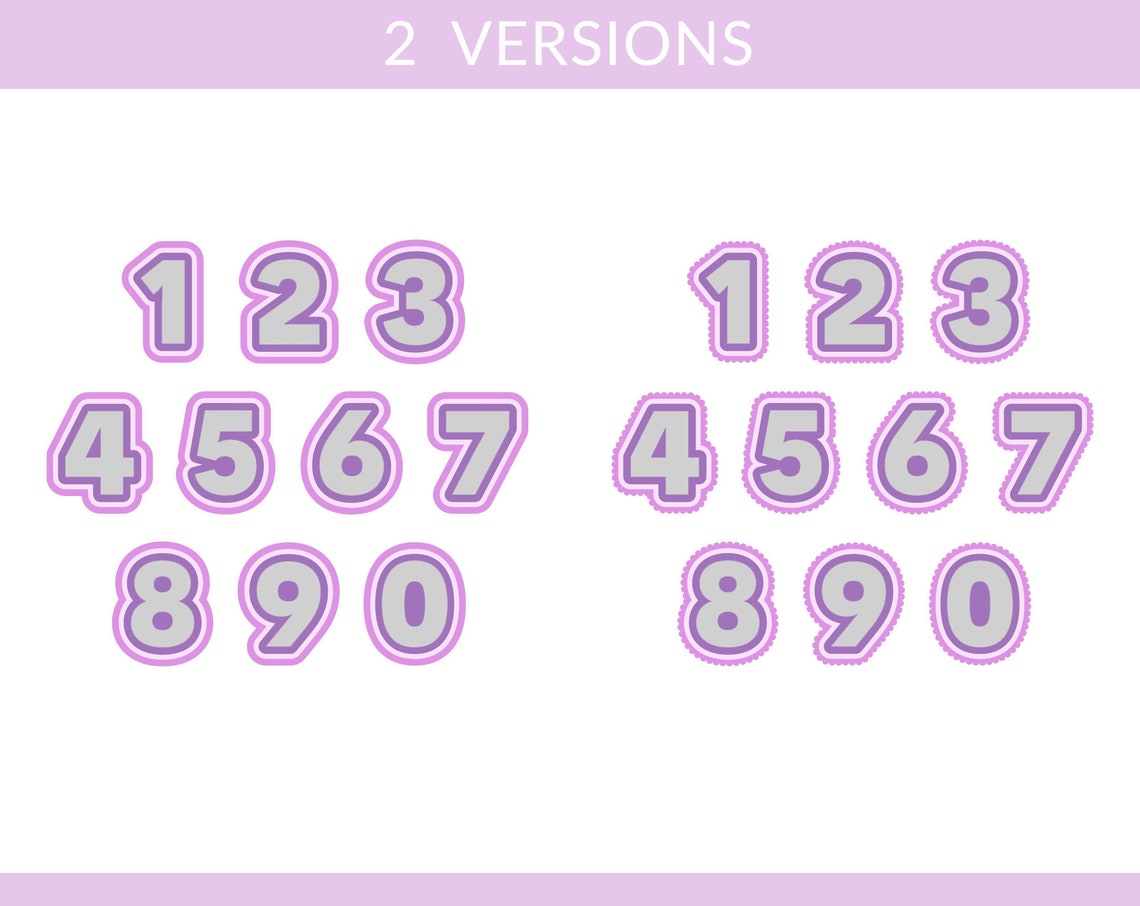 Number Shaker Svg Shaker Numbers Svg Shaker Cake Topper Svg Etsy