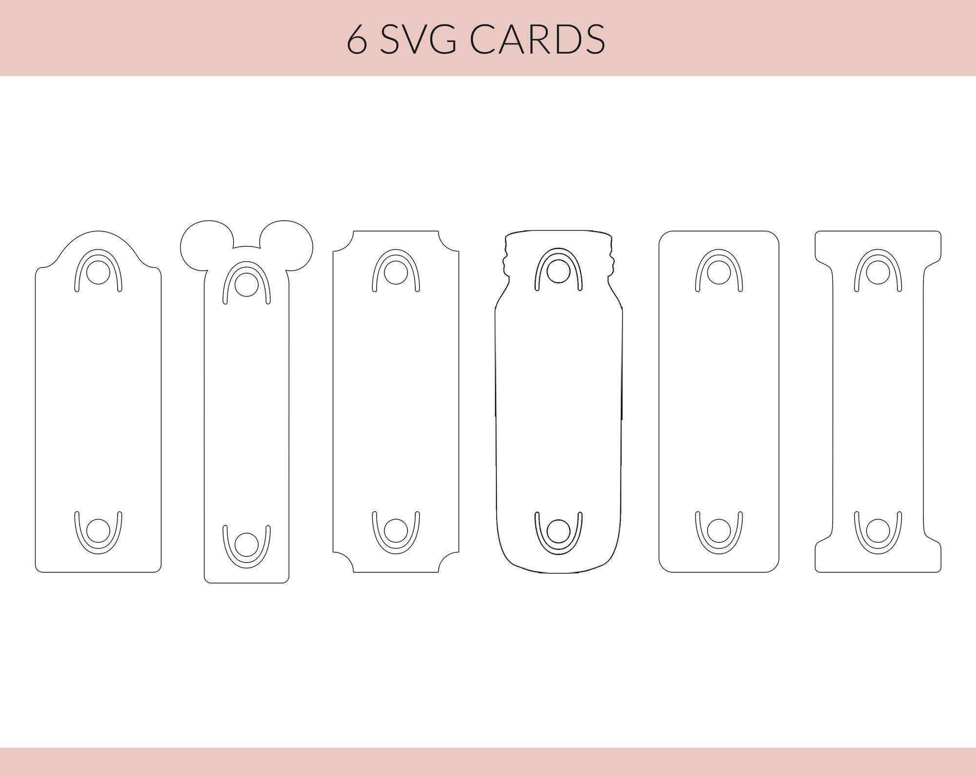 Pen Display Card svg Pen Box Template Pen Packaging svg Etsy