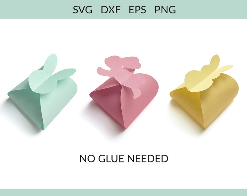Easter Treat Box Svg Gift Boxes Svg Easter Box Template Etsy