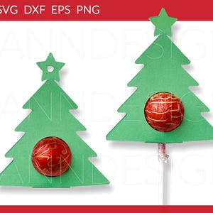Julgranschokladklubbhållare, julchokladhållare svg, julklubba svg, julchoklad svg, Cricut Silhouette