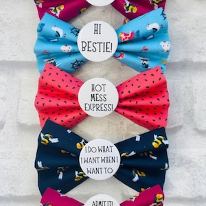 Summer Bow Tie - Dog Bow Tie - Cat Bow Tie - Pet Bow Tie - Funny Pet Bow Tie