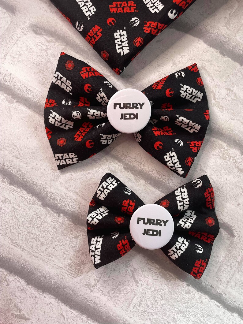 This Wookie Bow Tie/Furry Jedi Bow Tie/Big Stick Energy Bow image 1