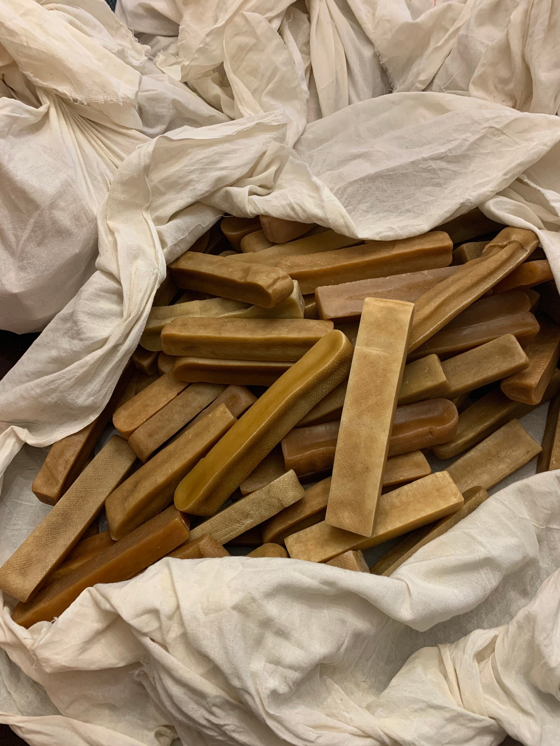 6 Pack MEDIUM 1 Pound Himalayan Yak Cheese Bone Dog Chew Etsy