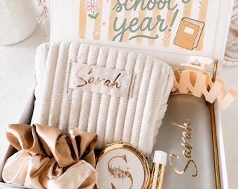 Back to School Gift Set. Personalized Gift Box for High School, Middle School, College Students, and Teachers. Senior 2027 Gift Box for Her