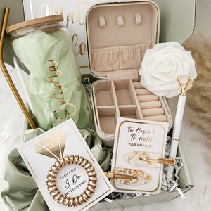 Gold Will You Be My Bridesmaid Proposal Box Set, Personalized Bridesmaid Gift Box Set Matron of Honor Maid of Honor Bridesmaid Glass Tumbler