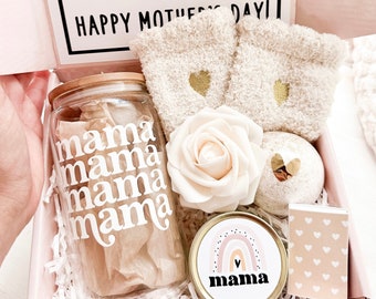 Personalized Mother's Day Gift Box, Mother's Day Gift, Mother's Day Pampering Spa Gift Basket, Care Package for Her