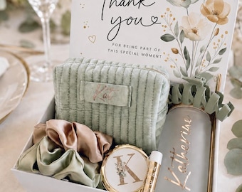 Cadeau de remerciement personnalisé pour le jour du mariage, à l'attention de la demoiselle d'honneur, de la mère de la mariée ou de l'officiant. À ma demoiselle d'honneur, le jour de mon mariage.