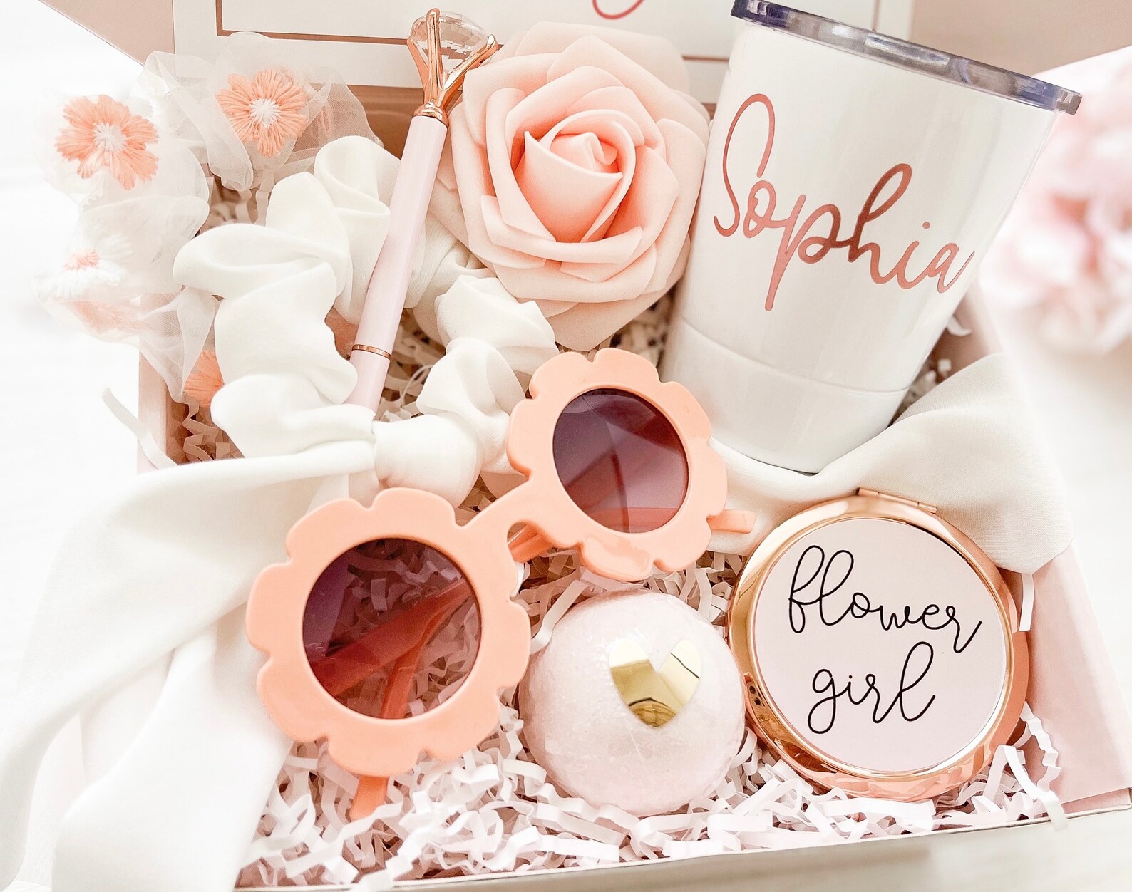 Flower Girl Gift Set Flower Girl Proposal Flower Girl Etsy