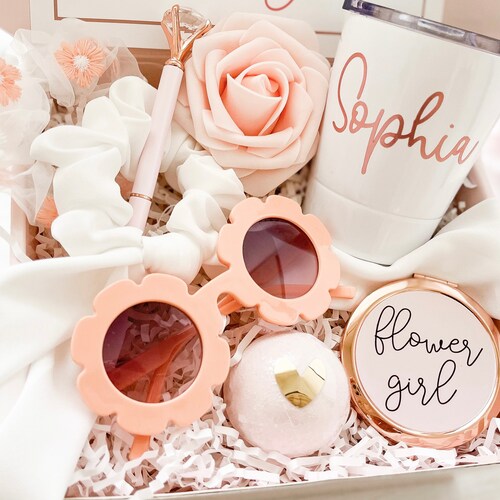 Personalized Flower Girl Proposal Gift Box Set Flower Girl Etsy