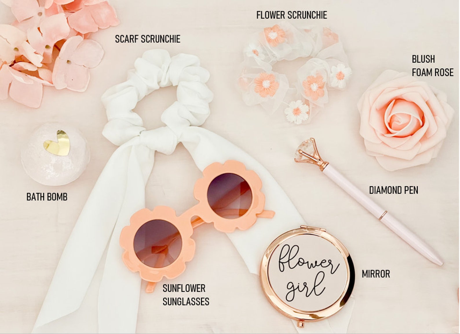 Flower Girl Gift Set Flower Girl Proposal Flower Girl Etsy