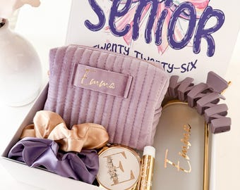 Graduation Gift Box Personalized Grad Gift for Woman Class of 2026  Congratulations Gift for her Care Package High School Senior Gift