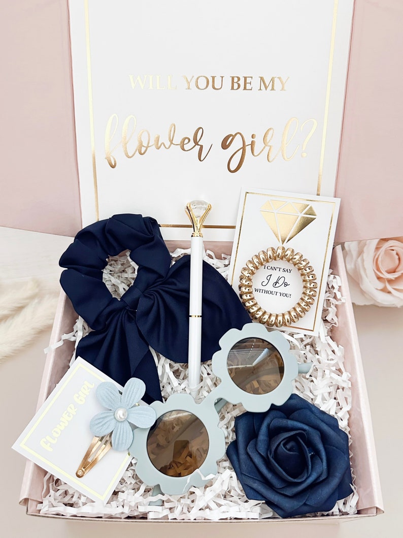 Flower Girl Gift Set Flower Girl Proposal Flower Girl Etsy