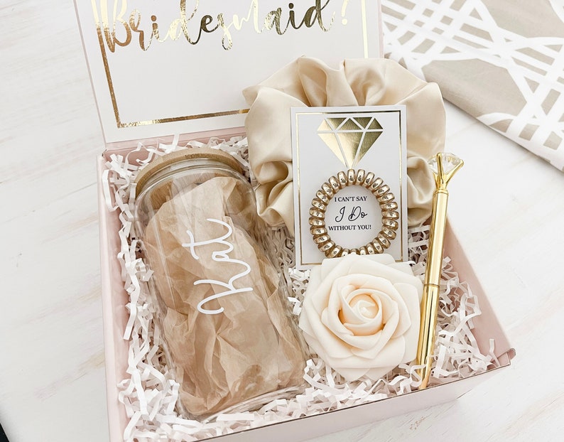 Will You Be My Bridesmaid Proposal Box Set Personalized - Etsy