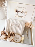 Elegant Bridesmaid Gift Box Will You Be My Bridesmaid Maid of Honor Matron of Honor Personalized Bridesmaid Gift Box Set Bridesmaid Proposal