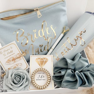 Bridesmaid Proposal Gift Box Will You Be My Bridesmaid Personalized ...