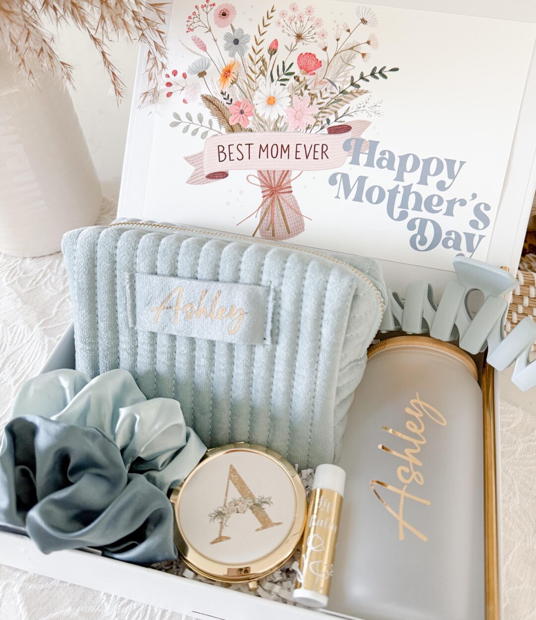 Mothers Day Gift Box Personalized Gift Set Care Package for Mom ...