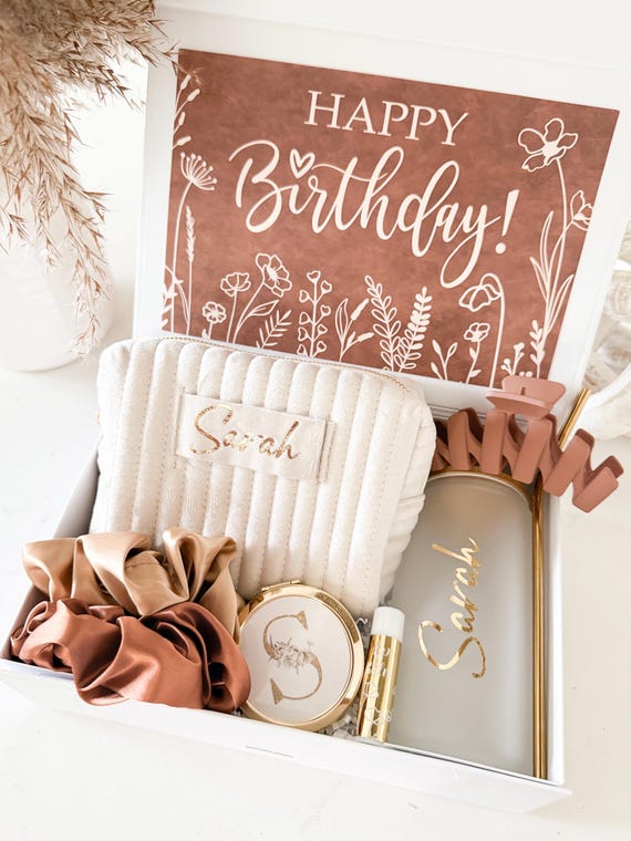 Elegant Birthday Gift Box Personalized Gift Box Set Gift for Women Gift Box Set for Girlfriend
