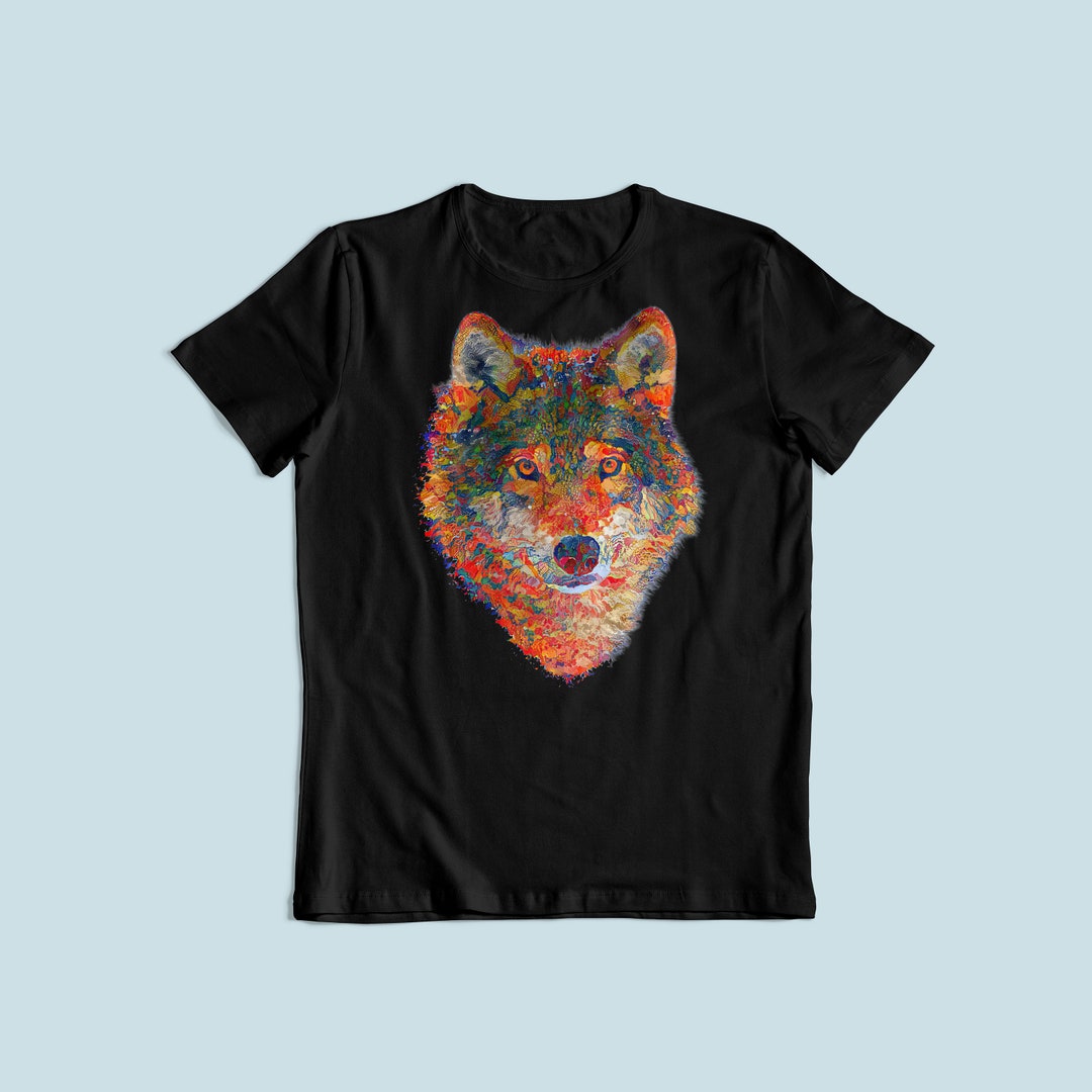 Wolf Shirt, Wolf Lover Gift, Animal Lover T-shirt, Dog Lover Shirt ...