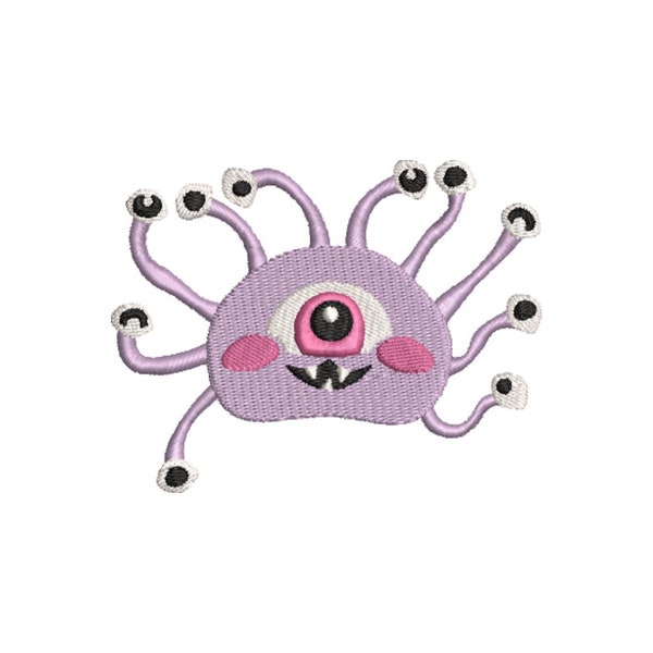 beholder embroidery file - Digital Download -  Machine Embroidery - Instant Download - pes - jef - exp - dst - hus - xxx - pcs - vip- vp3