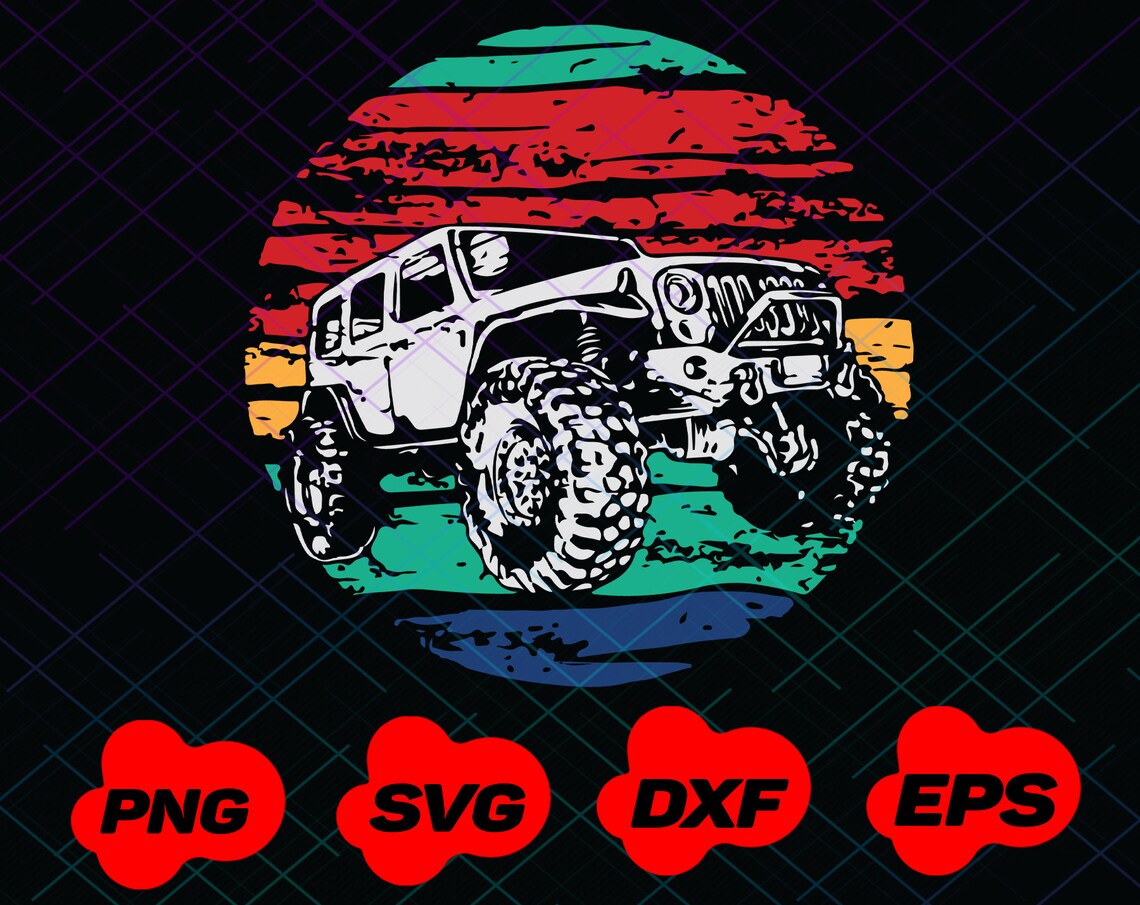 Free Free 264 Jeep Truck Svg SVG PNG EPS DXF File