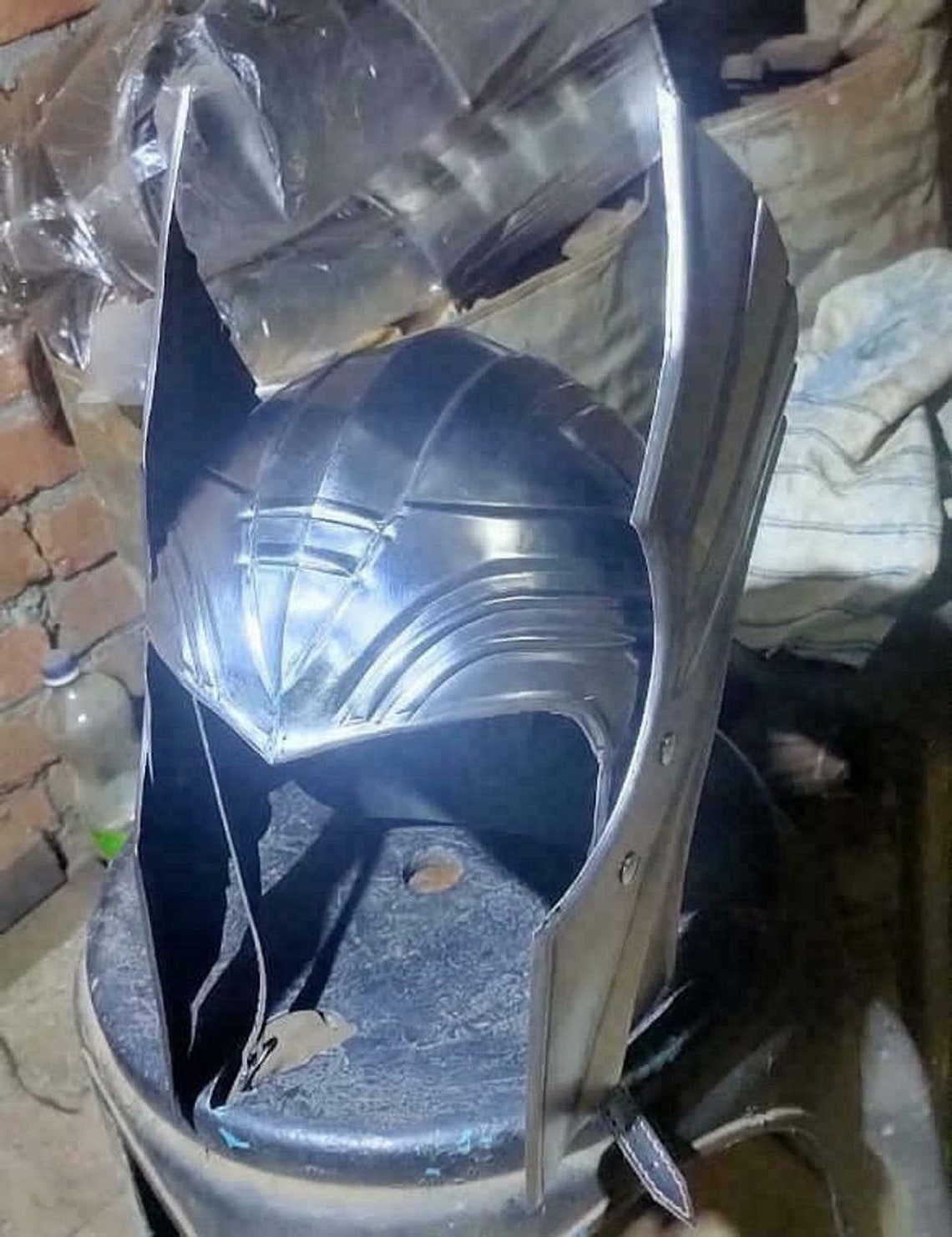 Medieval Thor Ragnarok Helmet Wing Rotator Metal Helmet Etsy