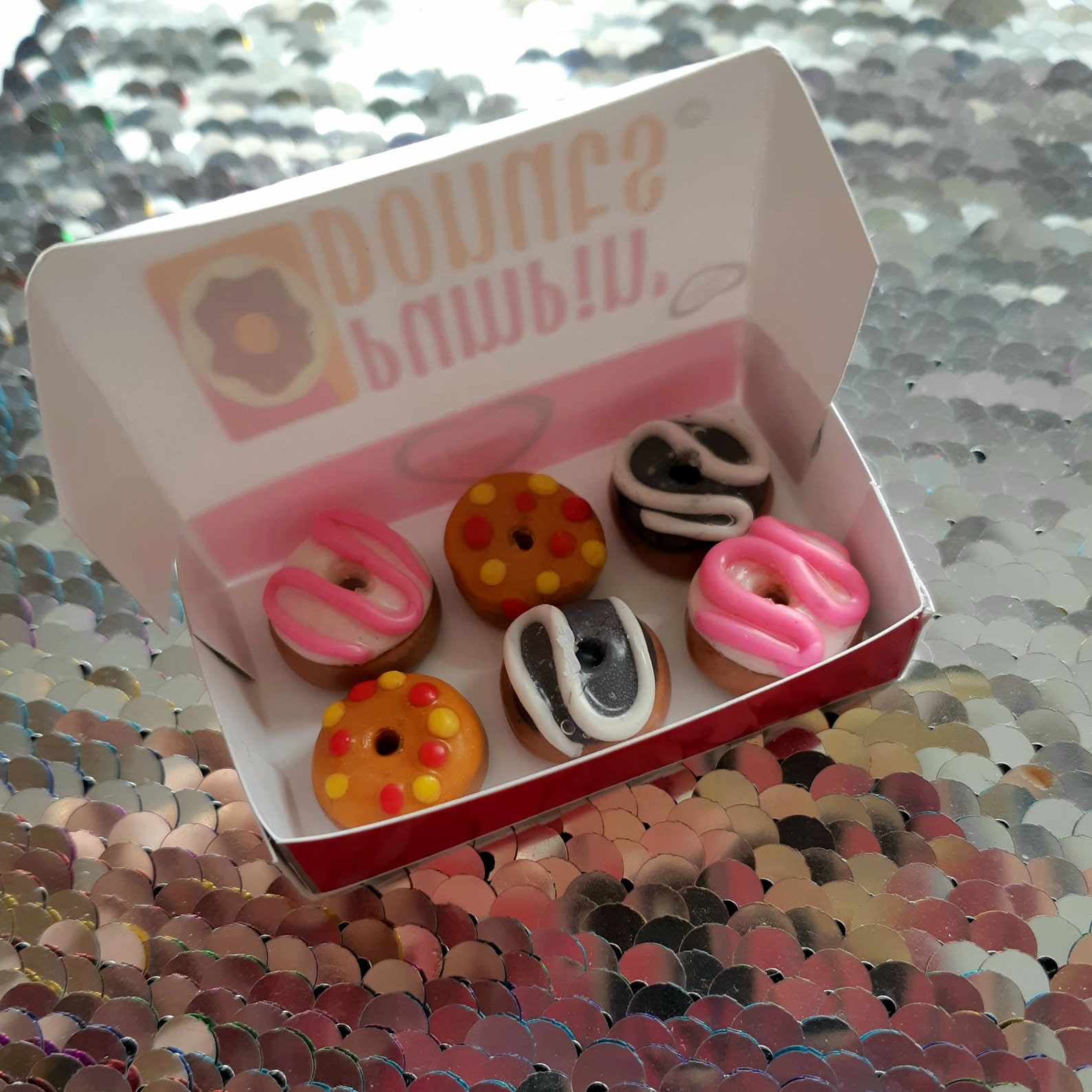 Mini donuts for Barbies Miniature Barbie Food Barbie | Etsy