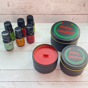 4 oz. Christmas Scented Candles