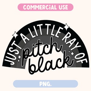 Modny Halloween PNG | Ray of Pitch Black Sublimation Design | Projekt bluzy i koszulki Rainbow | Uroczy samochód naklejka - Pliki do użytku komercyjnego