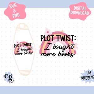 Book Lover Motel Keychain SVG | Trendy Bookish Sublimation PNG Design for Sweatshirt, Mugs, and more - Commercial Use Files