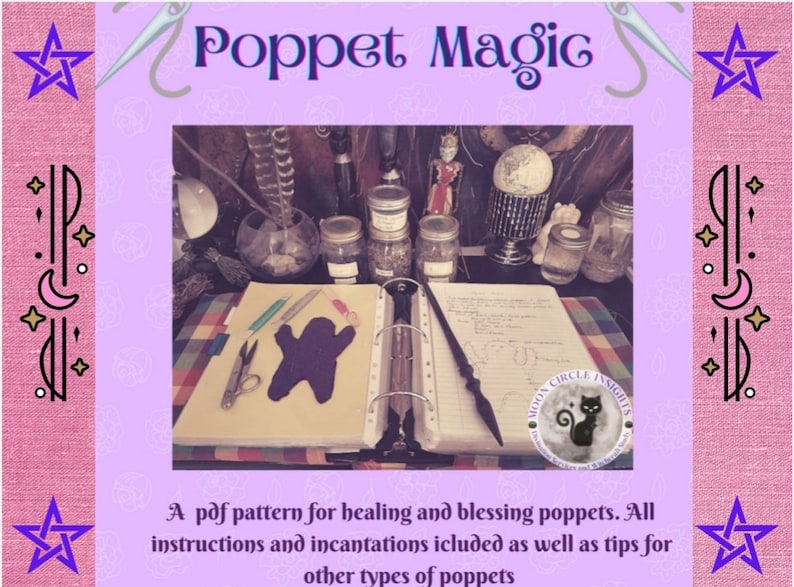 Sample Poppet Magical Poppets- Instructions and Pattern PDF - Etsy