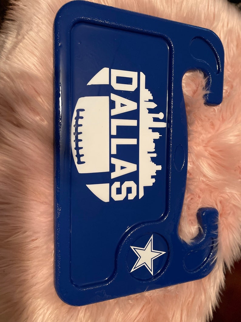 Custom Steering Wheel Tray Rolling Tray Dallas Etsy