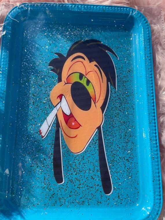 Goofy Stoned Rolling Tray Smoke Tray - Etsy
