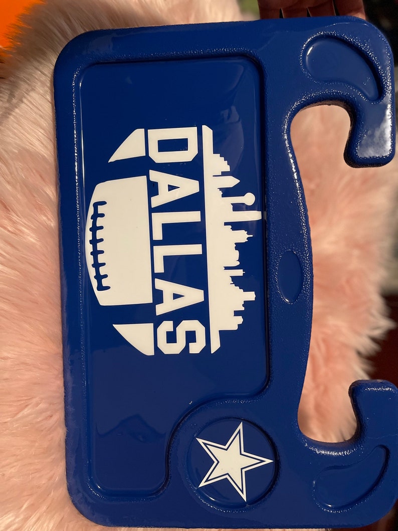 Custom Steering Wheel Tray Rolling Tray Dallas Etsy