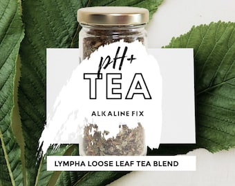 Lympha Circulation Tea, Alkaline Vegan Herbal Tea, Sebian African Loose Leaf Herbs for Vitality, Glowing Complexion and Regeneration