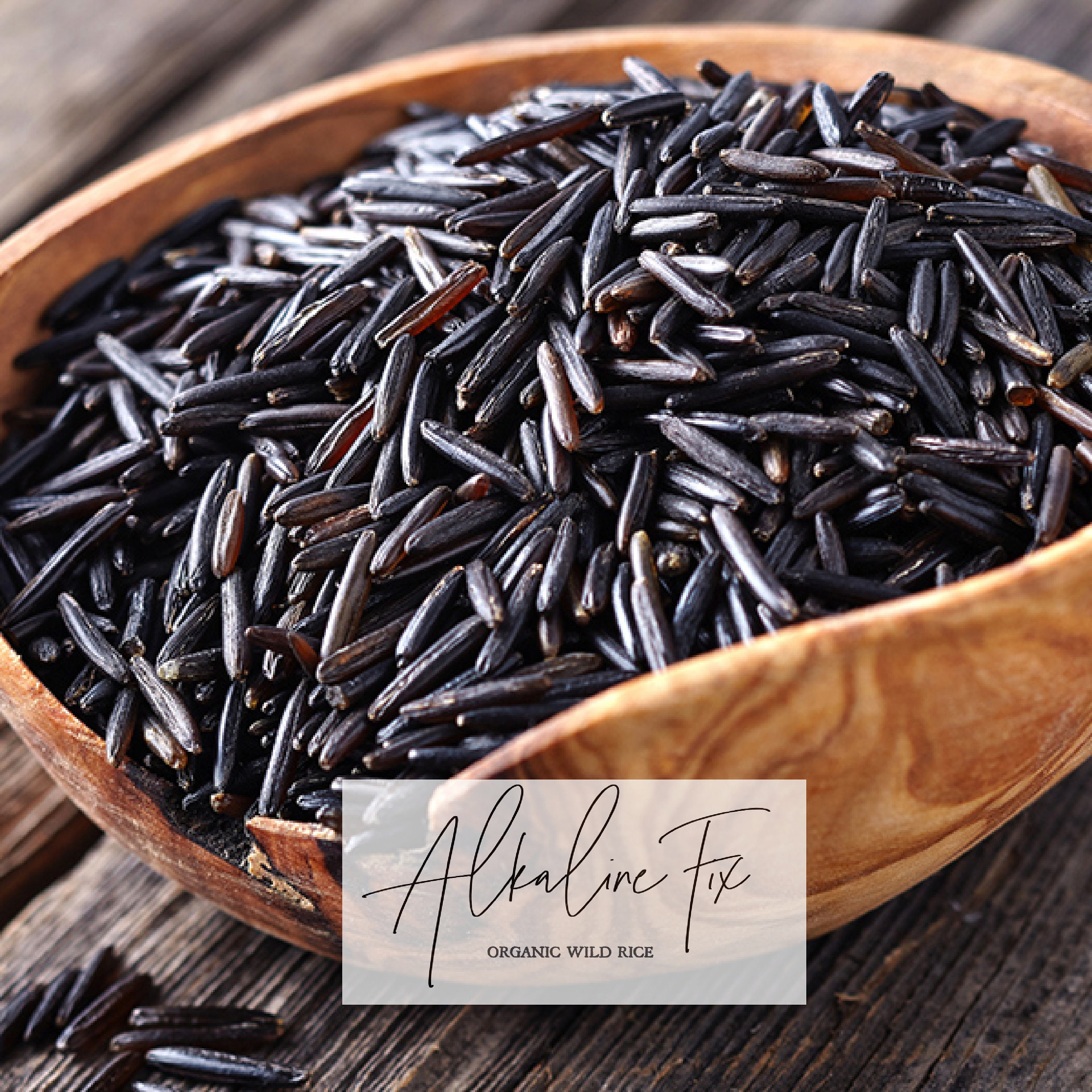 Organic Wild Rice Alkaline Foods Bio Mineral Balance Sebian Etsy