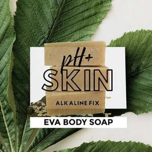 Eva Salve Soap, Alkaline Vegan Herb Infused, Allergen Friendly, Brightening Cleanse, Alkaline Herb Infused, Hygiene Wellness, Long Lasting