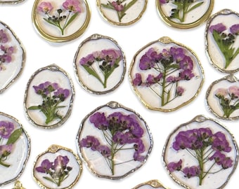 アリッサムフラワーネックレス