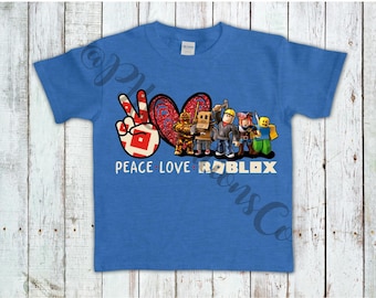 Download Peace Love Roblox Etsy