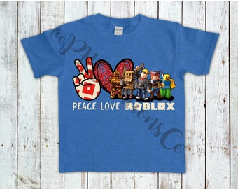 Download Peace Love Roblox Etsy