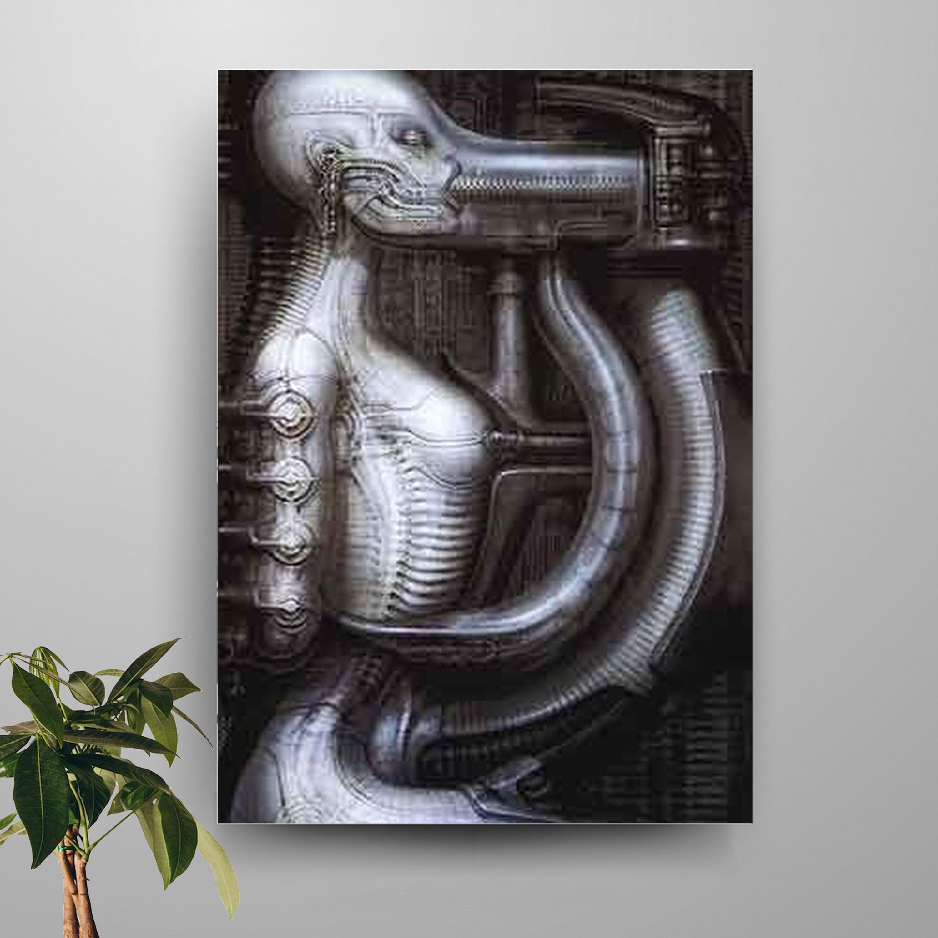 H.R Giger Poster Etsy