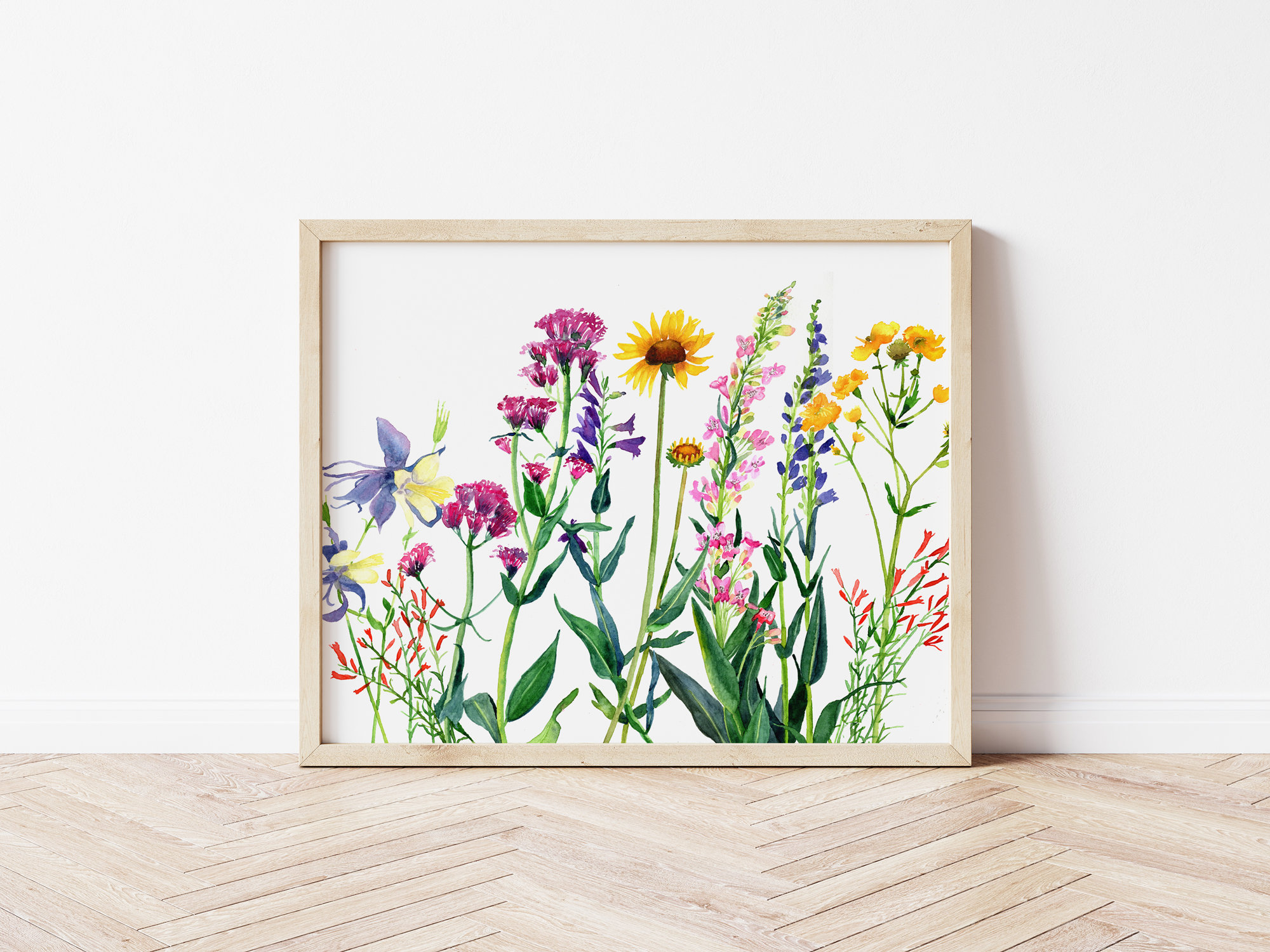 海外購入 洋書 Wildflowers in Watercolour＊インテリア il_fullxfull.2960094558_9buz.jpg