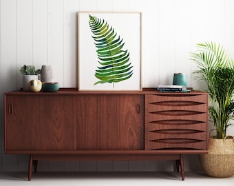 Watercolor Fern | Home Decór | Print from Hand-Painted Original