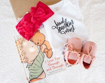 New Baby Girl Gift Box, Baby Shower Gift, Baby Girl Gift Set, New Baby Gift