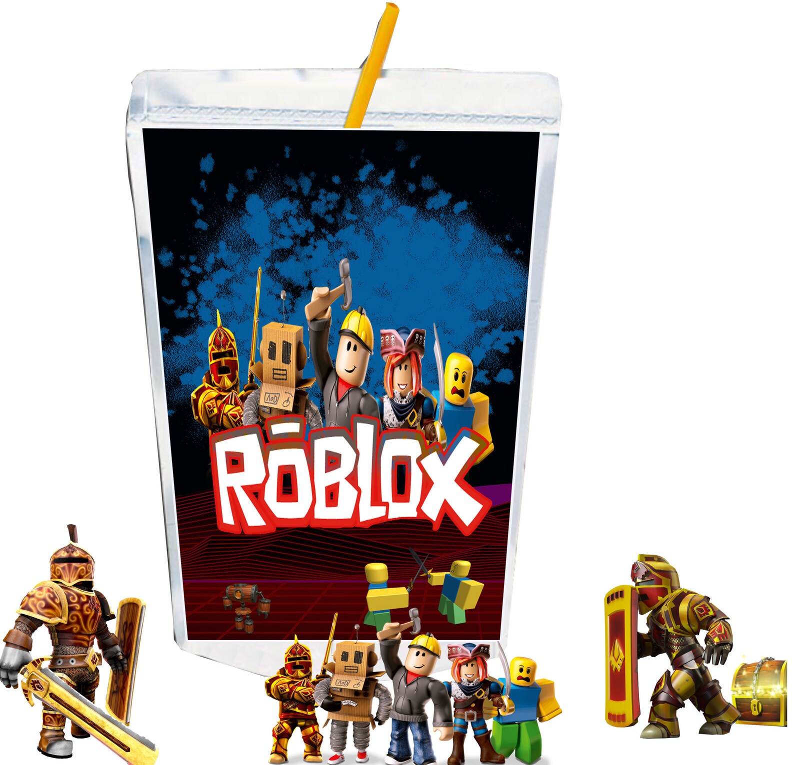 Juice Bag Wrapper ROBLOX Etsy